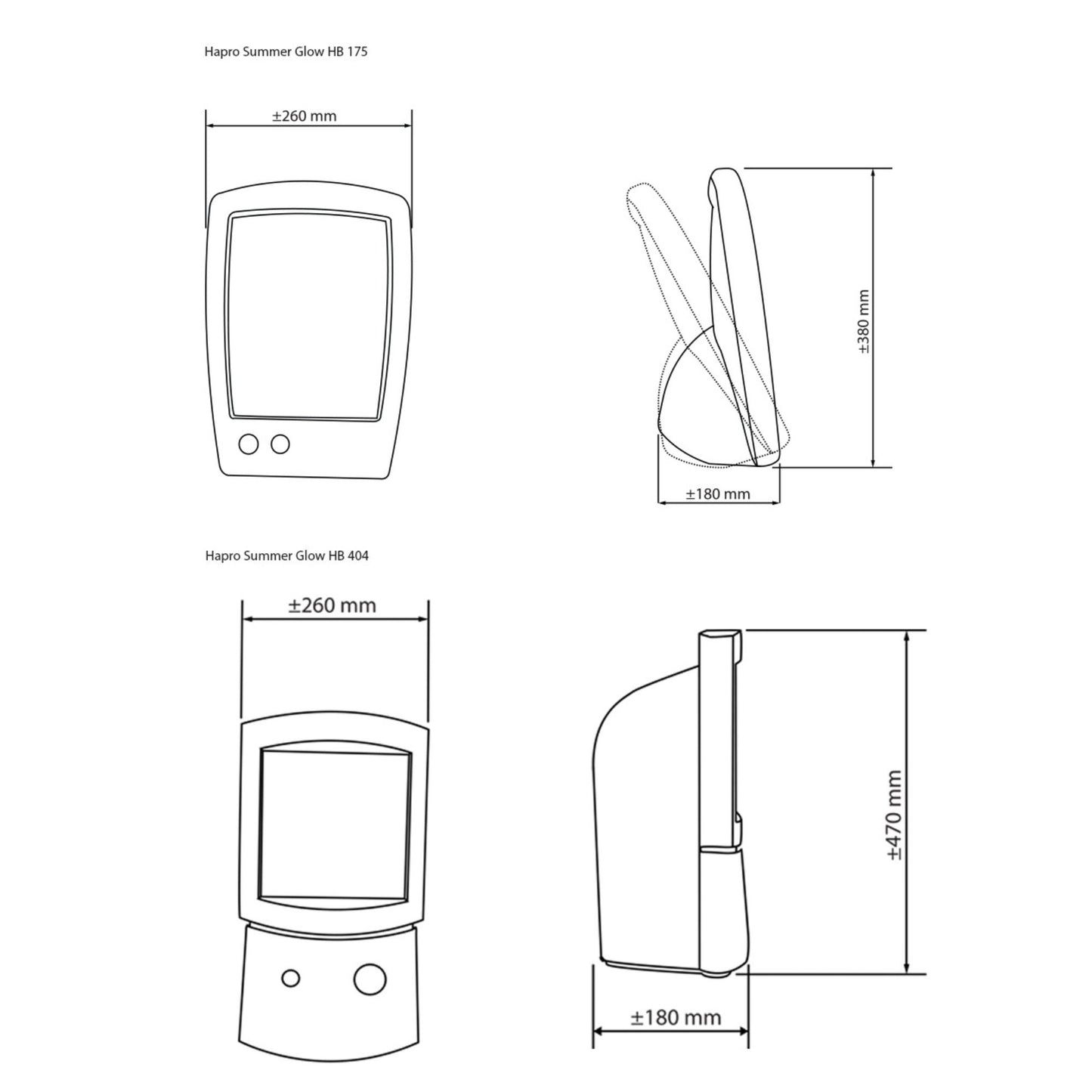 Heimsolarium Hapro Summer Glow 404