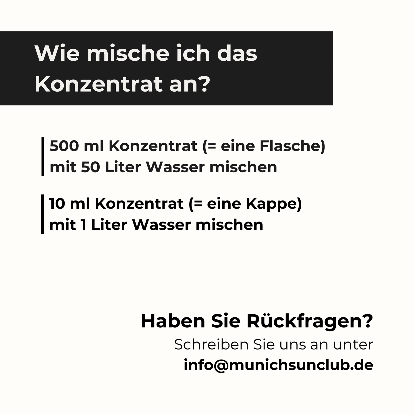 DESCLEAN® Flächendesinfektion 2 x 500 ml - Ergibt 100 Liter Reiniger - Munich Sun Club