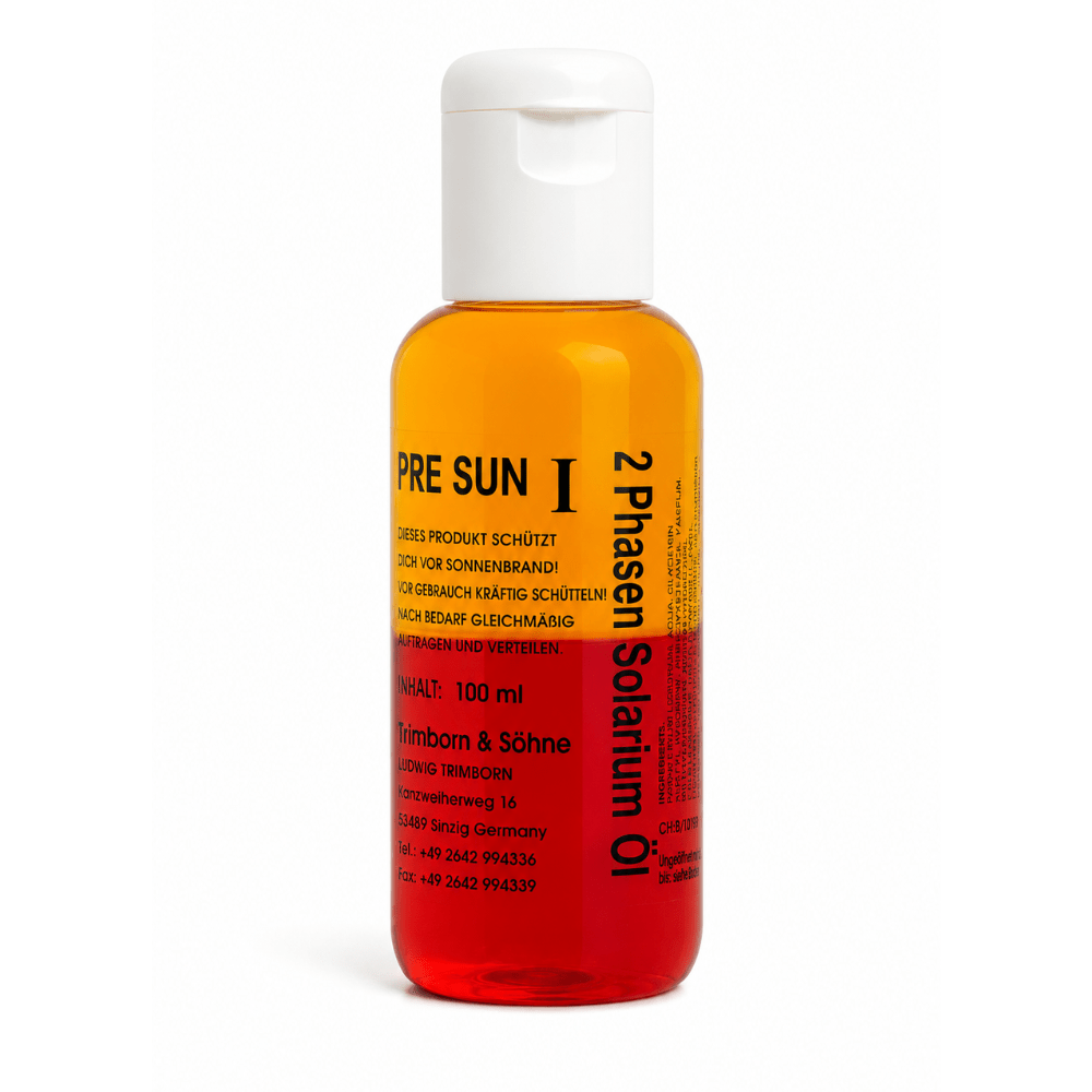2-Phasen Bräunungsöl ohne Bronzer 3 x 100 ml - Munich Sun Club