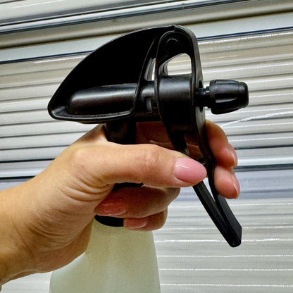 3x Sprühflasche mit Sprühkopf 1 Liter schwarz - Munich Sun Club