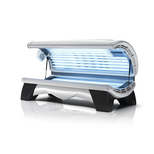 Hapro Proline 28/1 C Pearl White Heimsolarium – Frontansicht