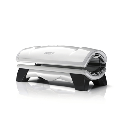 Hapro Proline 28/1 C Pearl White Heimsolarium – Geschlossen ohne Licht
