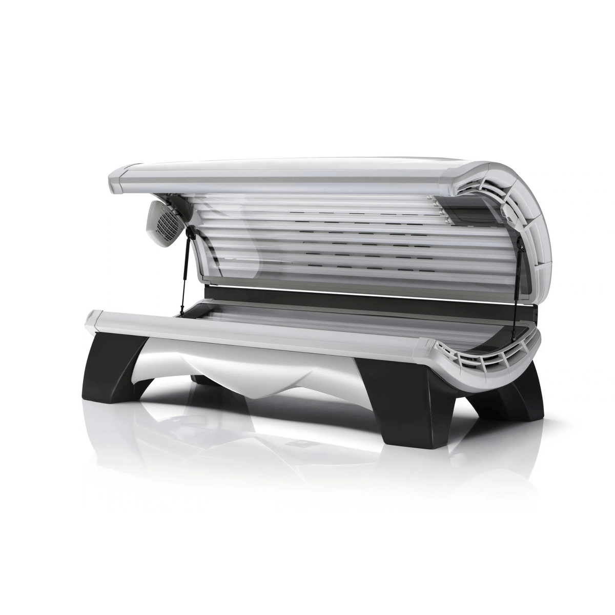 Hapro Proline 28/1 C Pearl White Heimsolarium – Frontansicht aus