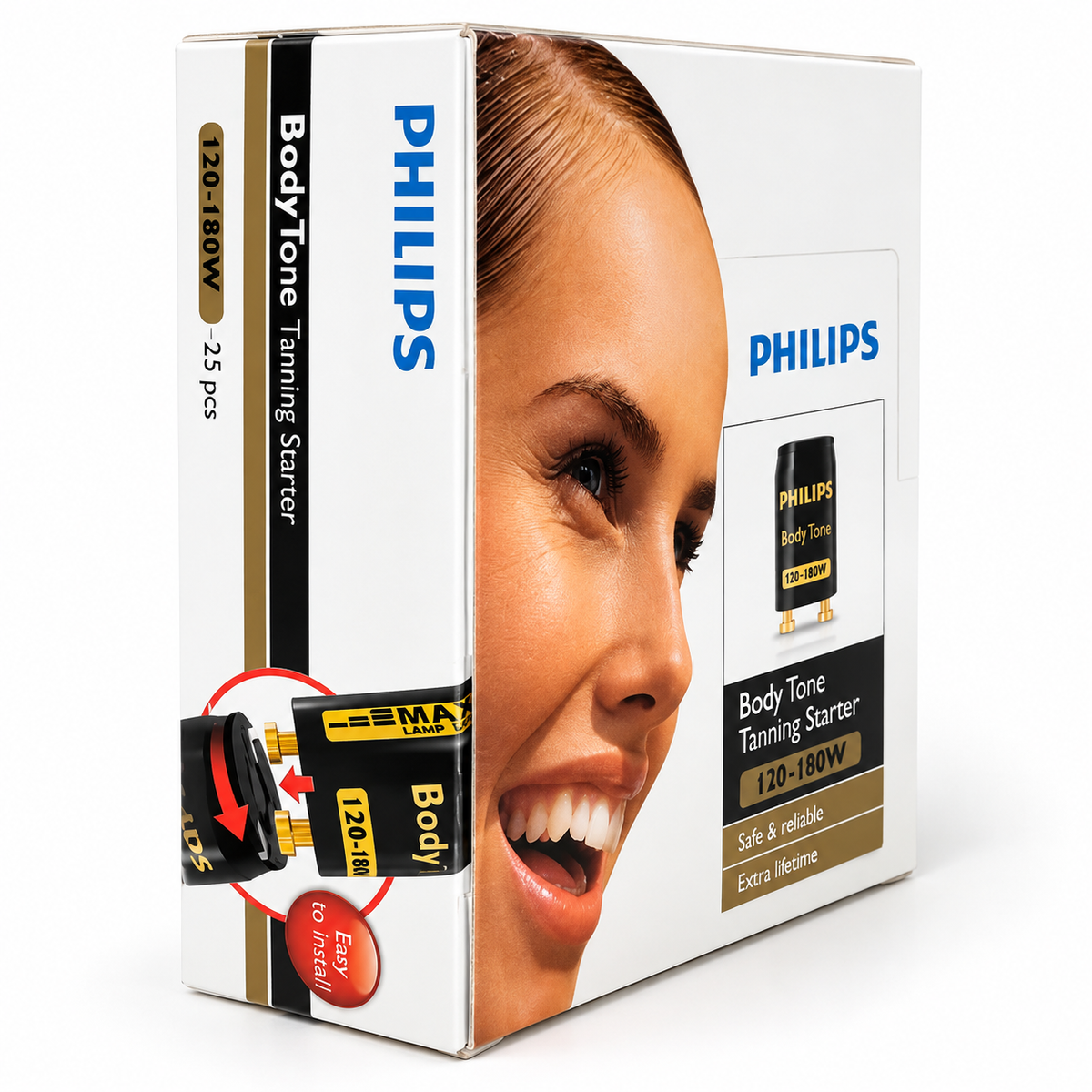 PHLIPS Starter BodyTone Solarium Verpackung