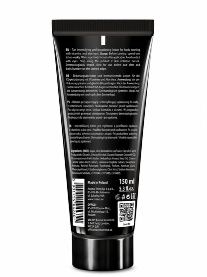 Soleo WOW! Creme Rückseite Tube