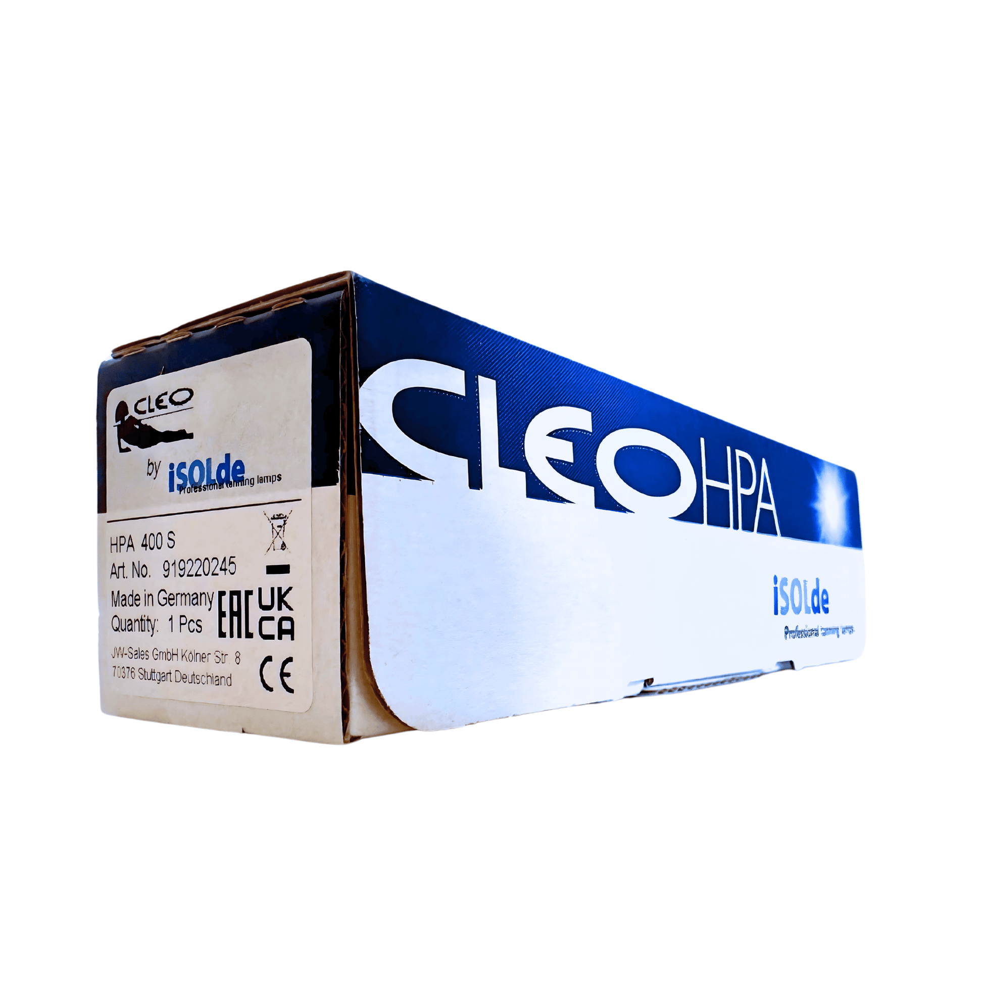 CLEO iSOLde HPA 400W S 919220245 Hochdruckstrahler für Gesichtsbräuner - Munich Sun Club