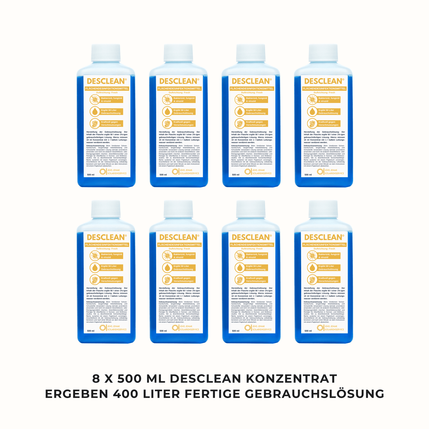 DESCLEAN® Solarium Desinfektionsmittel - Munich Sun Club
