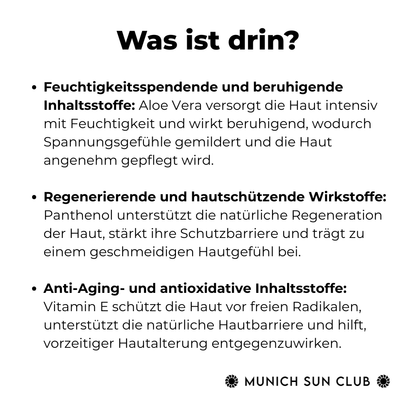 Intensives 2-Phasen Bräunungsöl I Für Solarium & Sonne - Munich Sun Club
