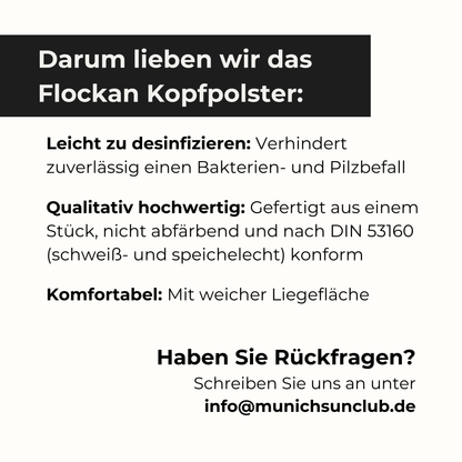 Solarium Kopfstütze Flockan (2 Stück) - Munich Sun Club