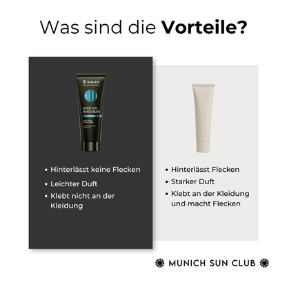 SOLEO After Tan Moisturizer 15 ml - Munich Sun Club