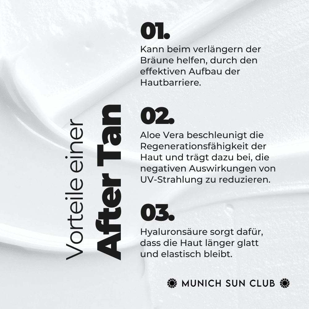 SOLEO After Tan Moisturizer 15 ml - Munich Sun Club
