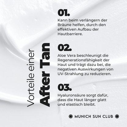 SOLEO After Tan Moisturizer 15 ml - Munich Sun Club