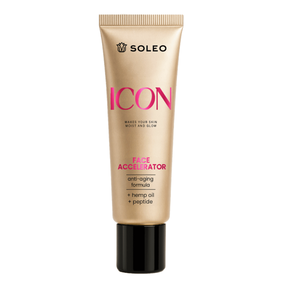 SOLEO ICON. Face Accelerator – Gesichtsbräunungsbeschleuniger mit Anti-Aging-Effekt - Munich Sun Club