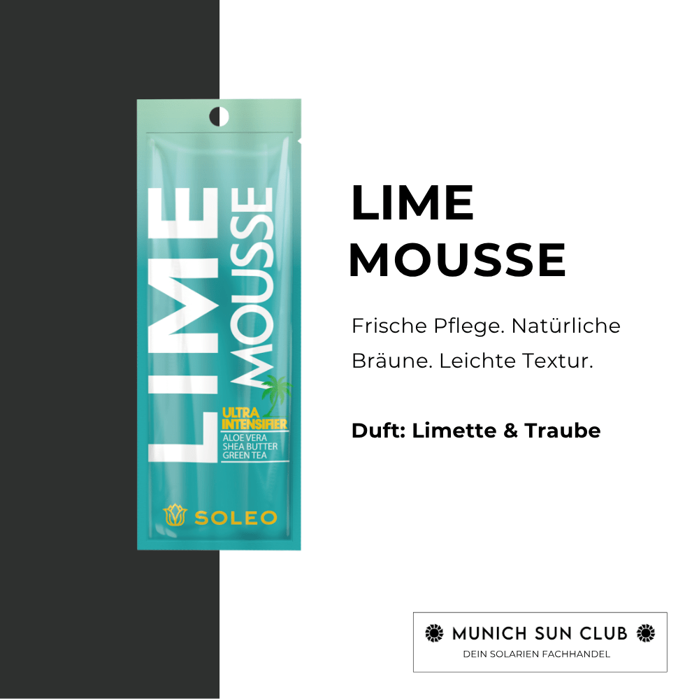 SOLEO Lime Mousse 15 ml - Munich Sun Club
