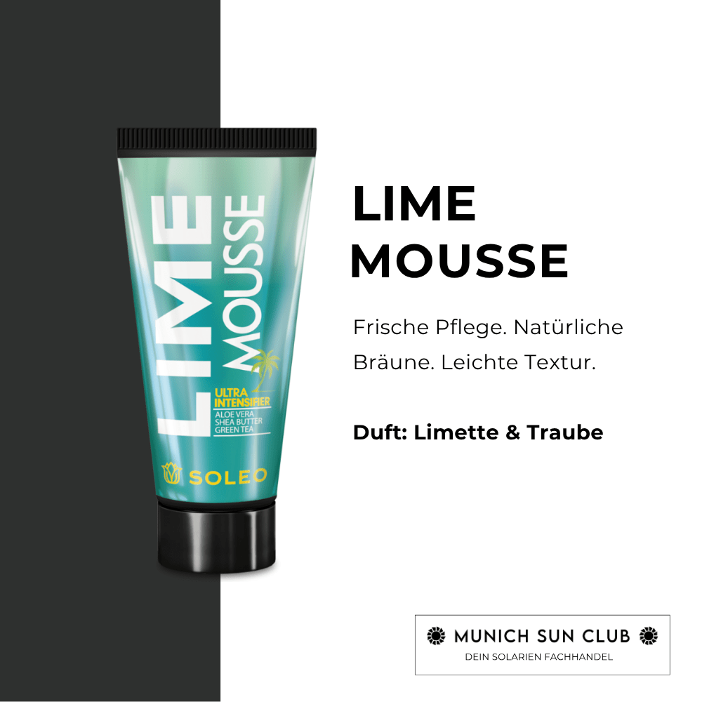 SOLEO Lime Mousse 150 ml - Munich Sun Club