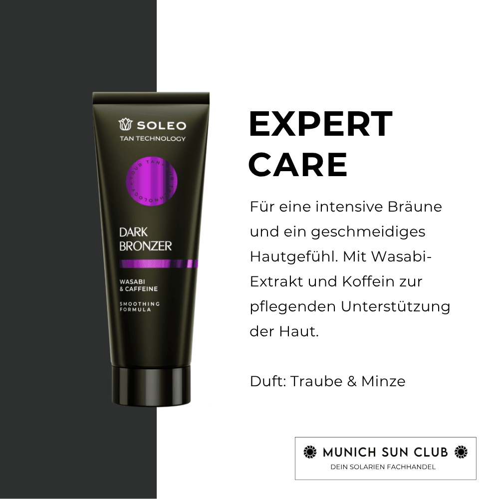 SOLEO TAN TECHNOLOGY Dark Bronzer 200 ml - Munich Sun Club